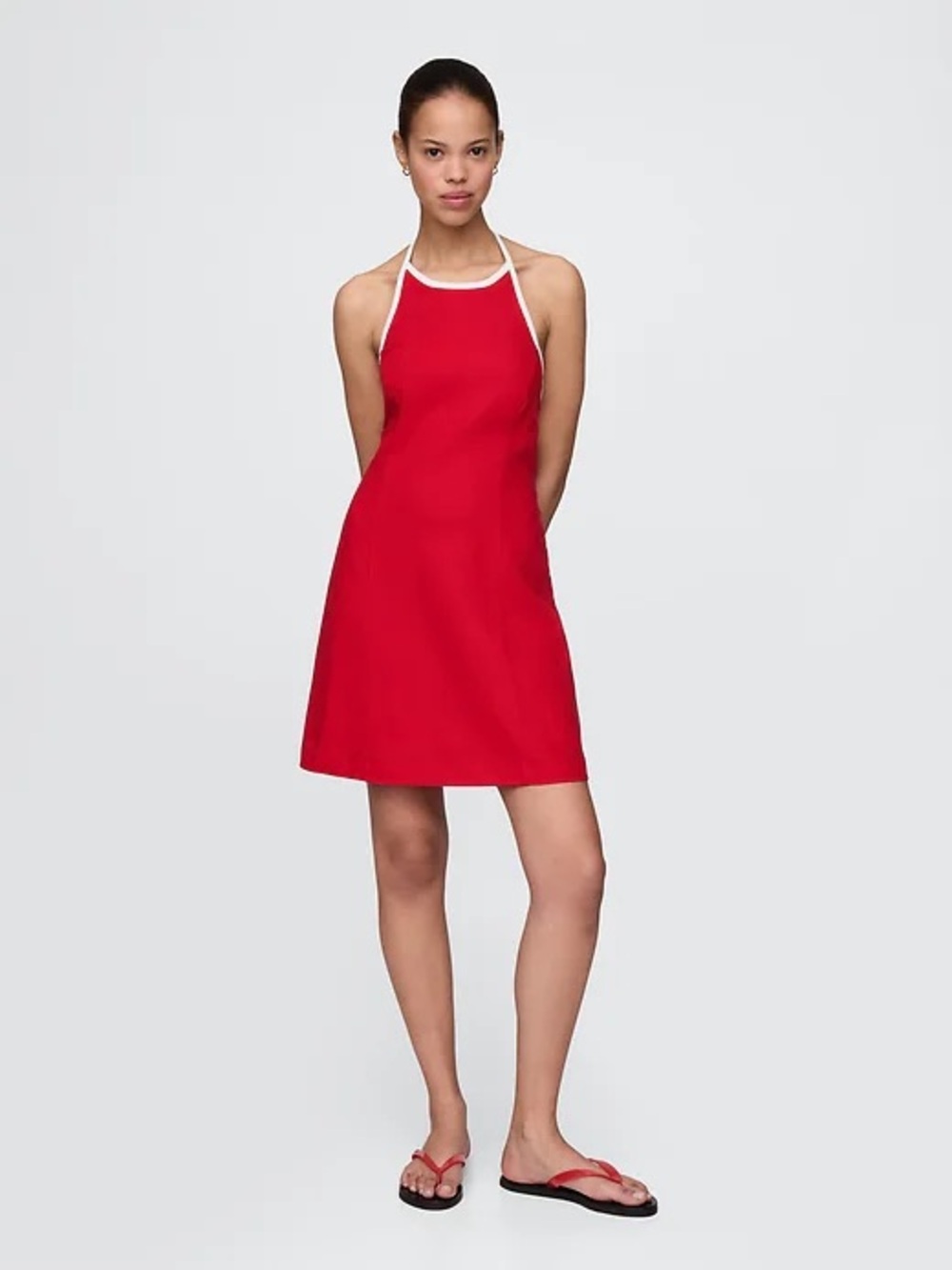 GAP Linen Halter Dress